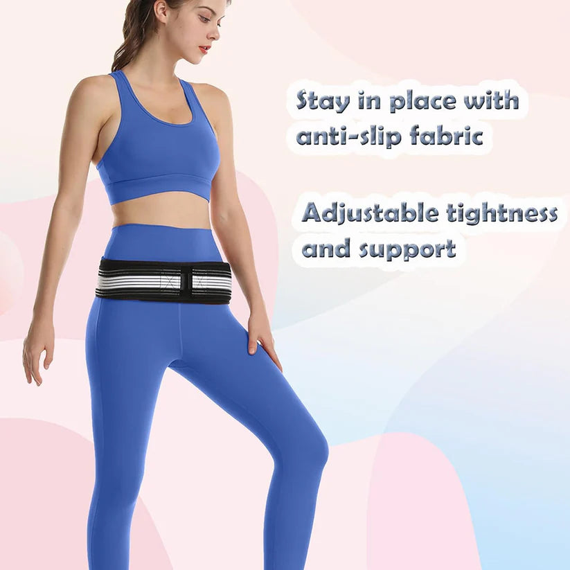 Sacroiliac SI Joint Hip Belt – Relief For Sciatica & Lower Back Pain