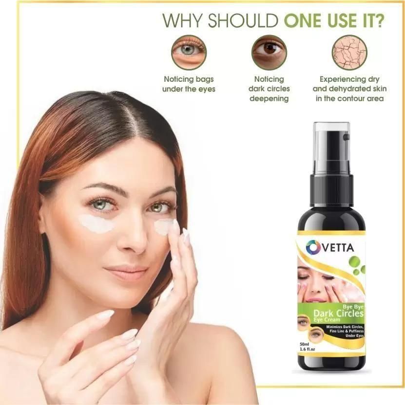 Ovetta Dark Circles Eye Cream(Pack of 1)