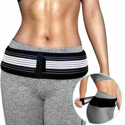 Sacroiliac SI Joint Hip Belt – Relief For Sciatica & Lower Back Pain