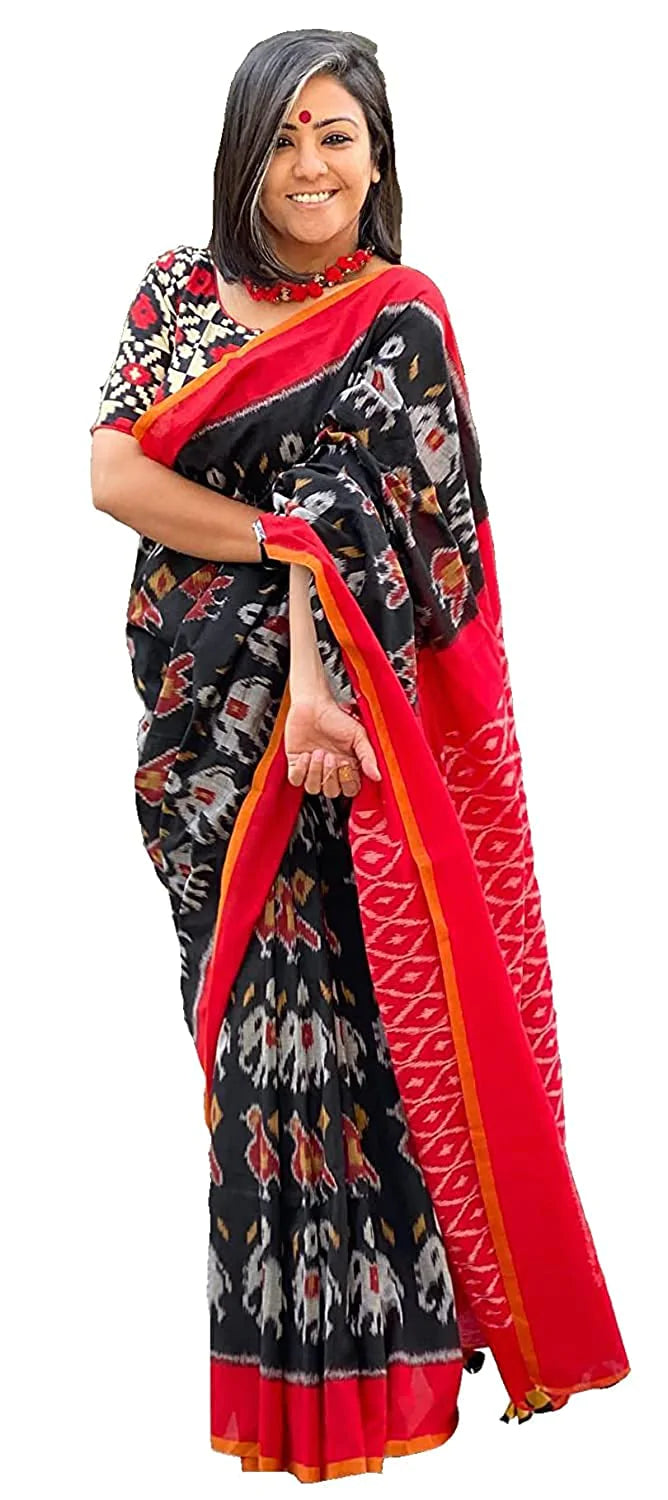 Designer Latest Fashion Cotton Mulmul Saree with Print