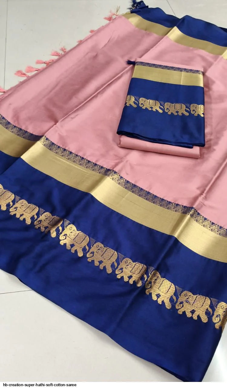 Kala Niketan Attractive Graceful Soft Silk Designer Saree With Blouse Piece